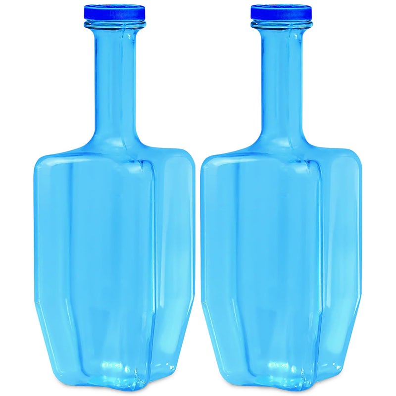 San Jamar Rapi-Kool Cold Paddle Chill Utensil for Chilling Soups and Hot Liquids In Restaurants and Kitchens, Plastic, 64 Ounces, Blue, (Set of 2) - Image 1